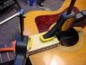Guild Neck Reset - A slicone blanket is used to heat the extension.