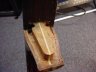 Guild Neck Reset - The heel is carved to the edge, making it easier to get the right neck angle to the body (less wood to carve)