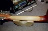 Guild Neck Reset - Finish damage that needs repair. The damage has been sanded away and awaiting new finish.
