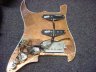 Floyd Rose Install - Shielding on the back of the pickguard.