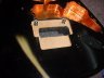 Floyd Rose Install - The body is routed for the bridge, anchor screws are in place.