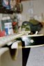 A mid '70's Les Paul Custom. - Plane of the frets after installation.